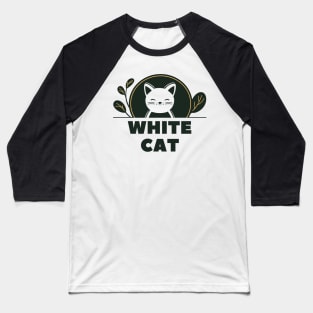 cat tama cute black cat love Baseball T-Shirt